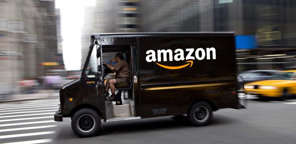 Amazon Competes with UPS and FedEx Amazon Competes with UPS and FedEx