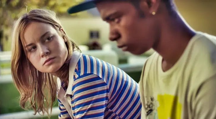 Brie Larson (l.) and LaKeith Stanfield (r.) in "Short Term 12"