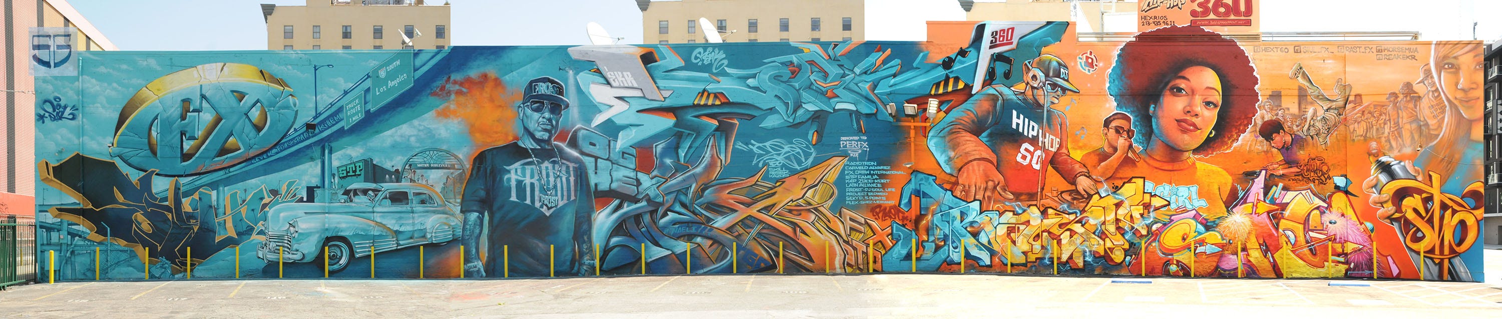 6 Collaboration At The Wall - Steve Grody's Graffiti Files