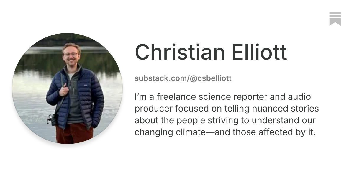 Christian Elliott | Substack