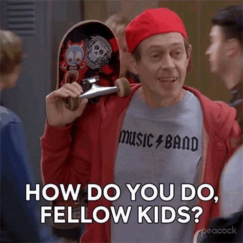 Steve Buscemi How Do You Do Fellow Kids GIFs | Tenor