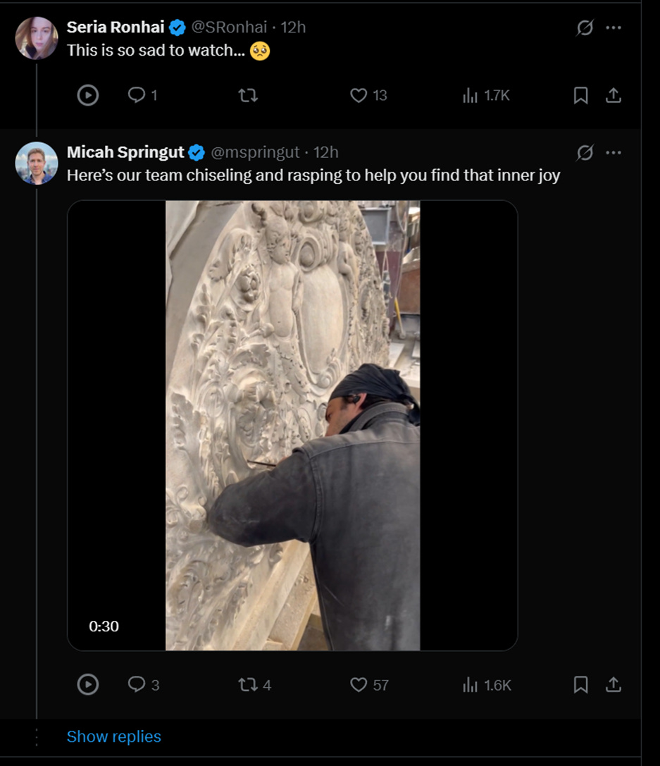A person carving a stone

AI-generated content may be incorrect.