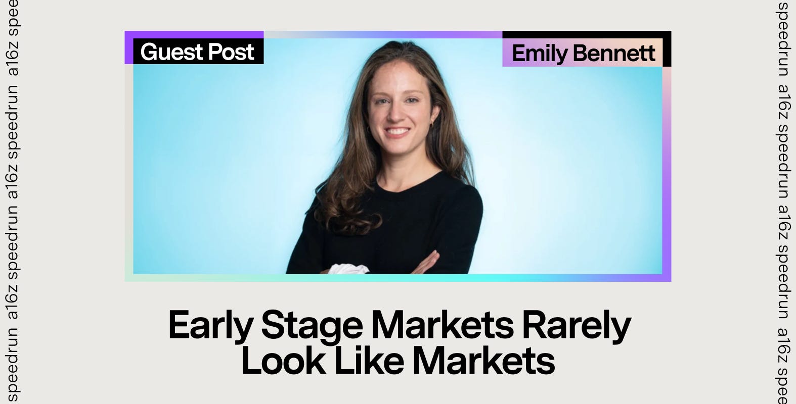 Early Stage Markets Rarely Look Like Markets