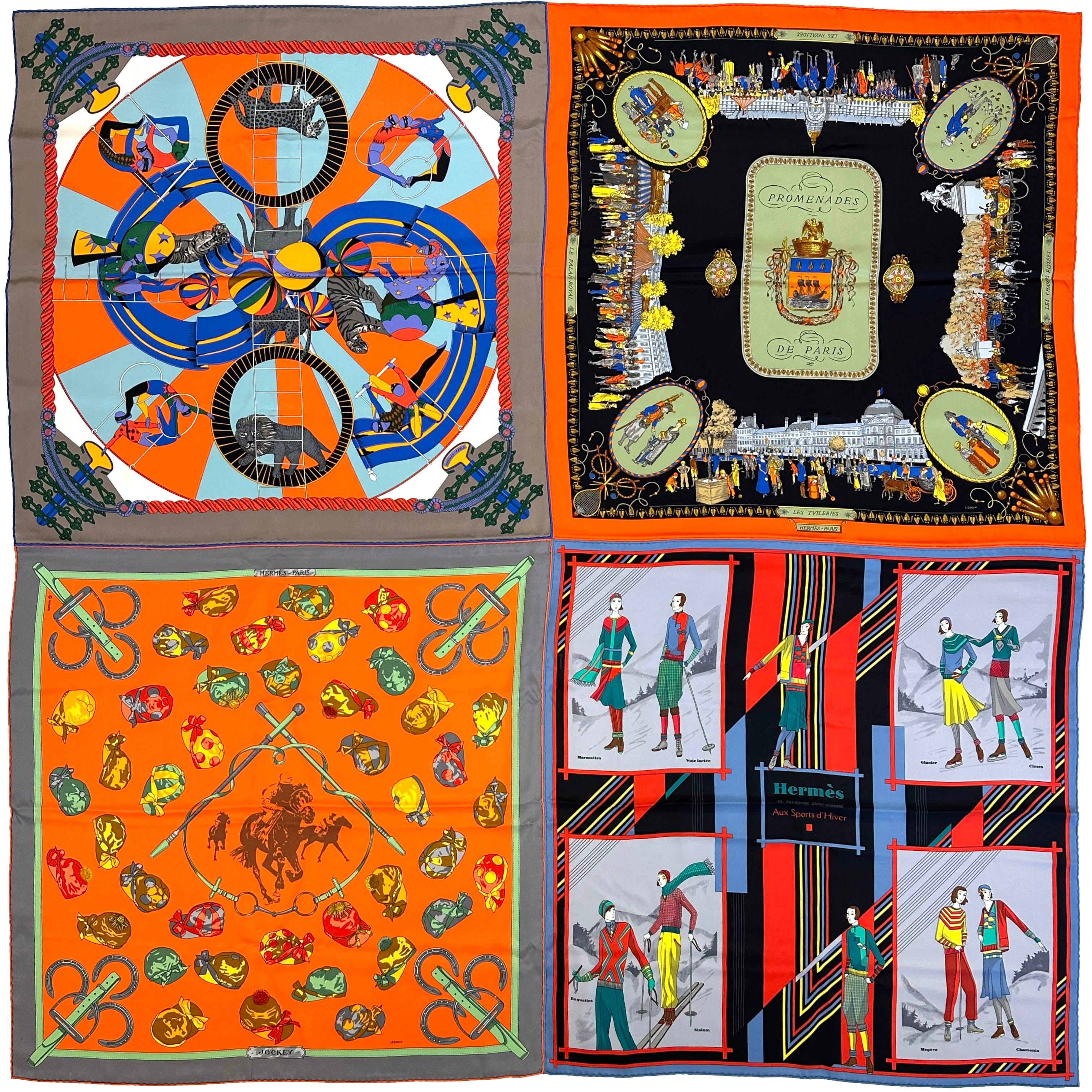 Top 15 Winter Wonderland Hermès Scarves