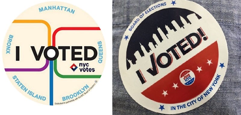 I Voted Sticker I Voted Sticker