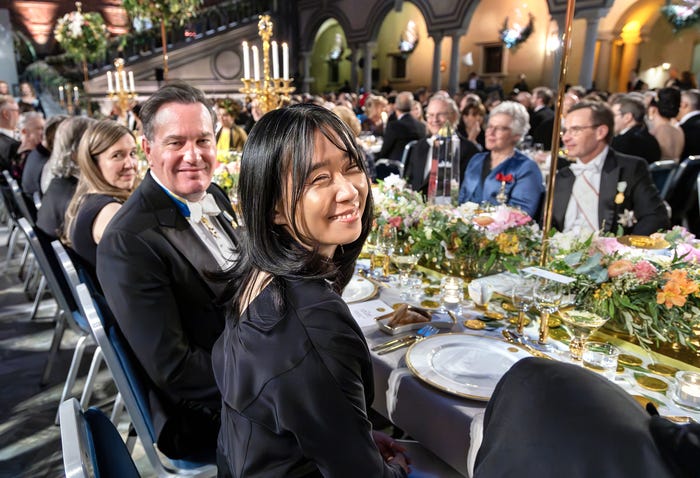 Nobel Banquet," which drew the attention of 1,300 audience members on the  10th (local time). Han Ka.. - MK