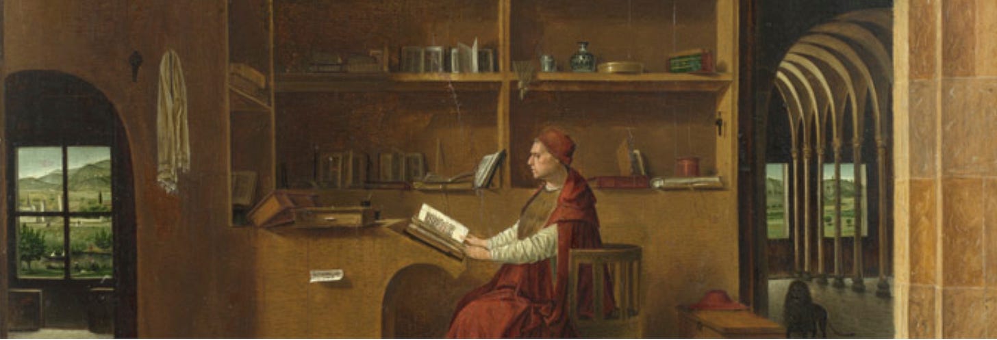 Antonello da Messina, 'Saint Jerome in his Study' 1475