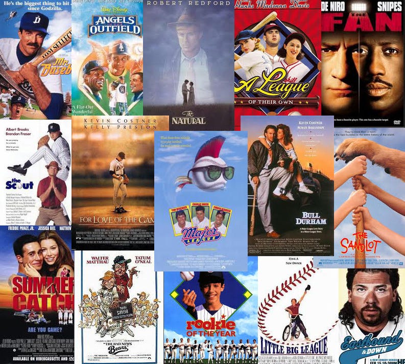 Can There Really Be One Best (Or Worst) Baseball Movie? - Jugs Sports