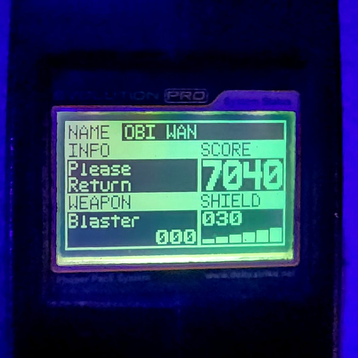 My Top Score of 7040 for the Night My Top Score of 7040 for the Night