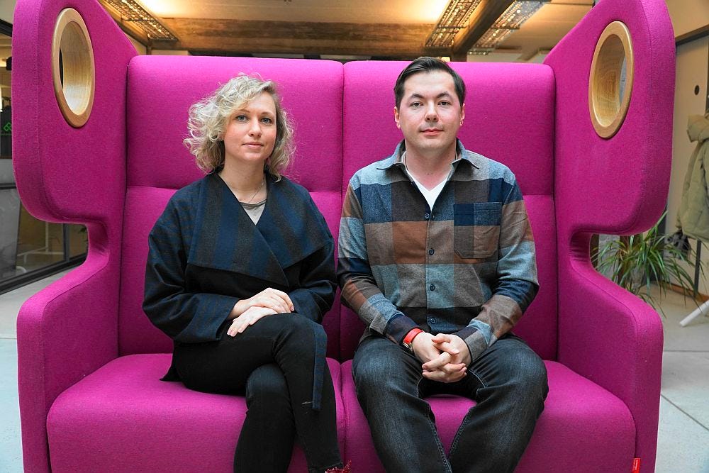 Kyril Kulikov and Mila Dayan on Founders Couple