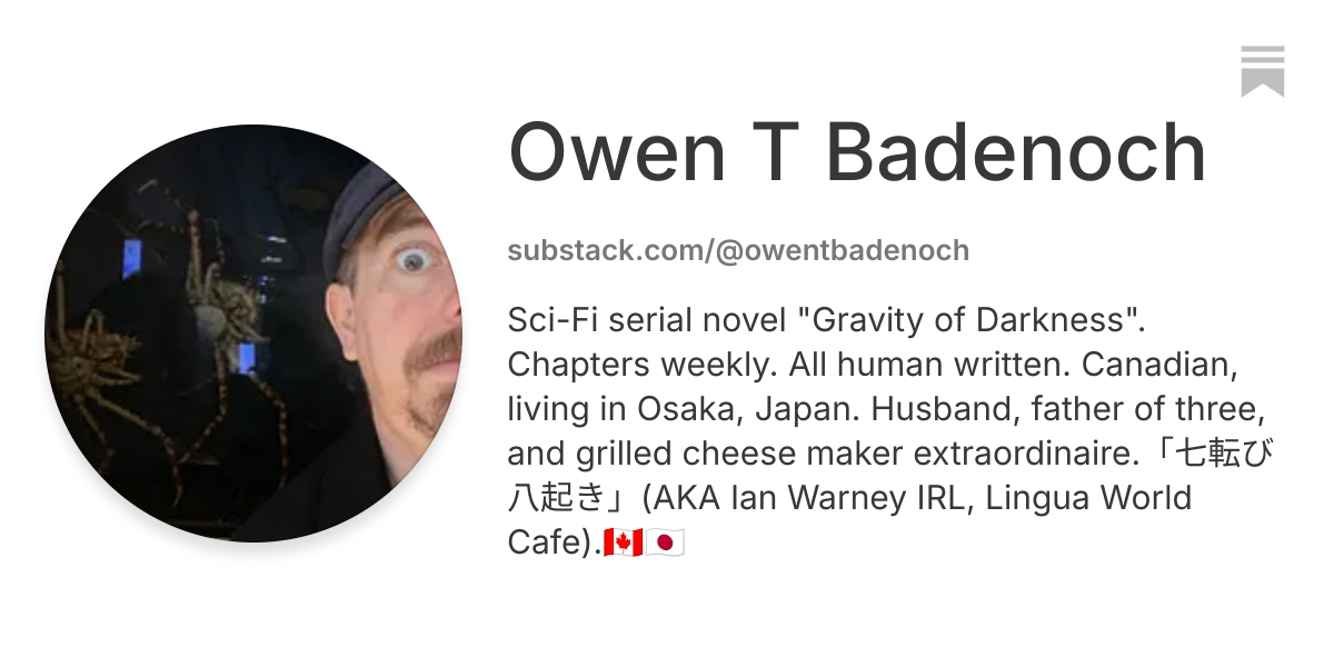 Owen T Badenoch | Substack