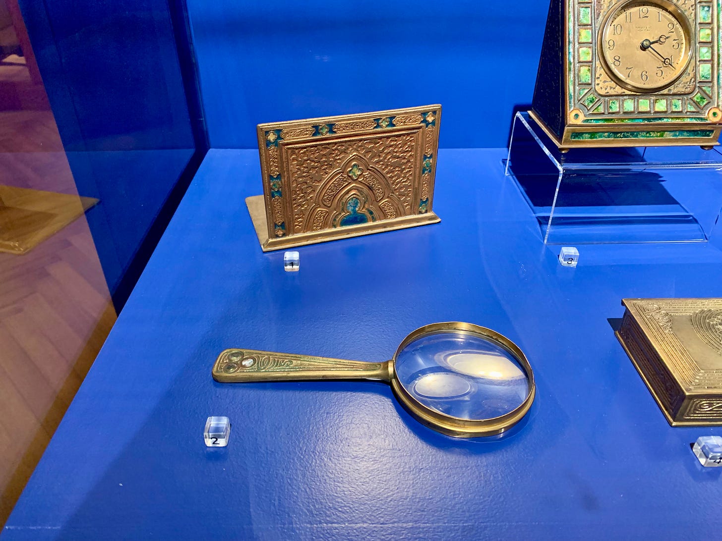 A magnifying glass