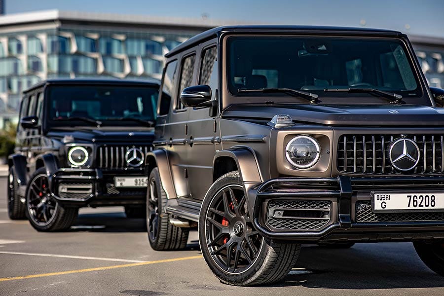 Mercedes Benz G63, G500 Rental in Dubai, UAE • Hire G-Wagon at ALIF