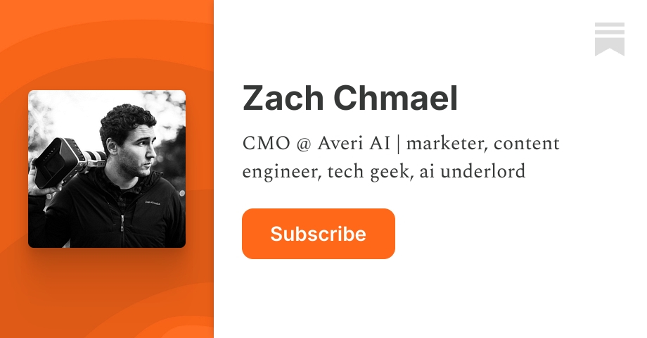 Zach Chmael | Substack