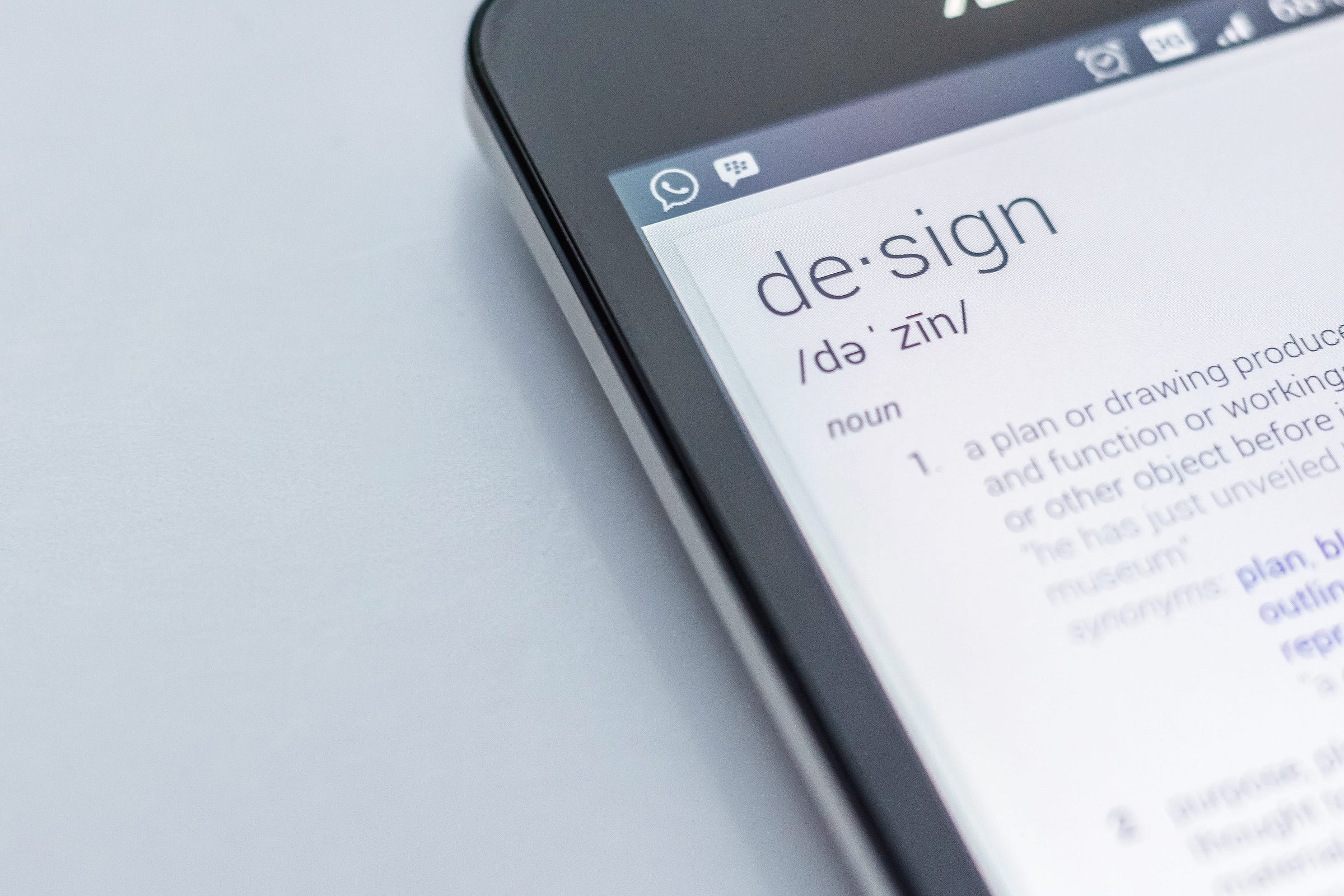 The language of design The language of design