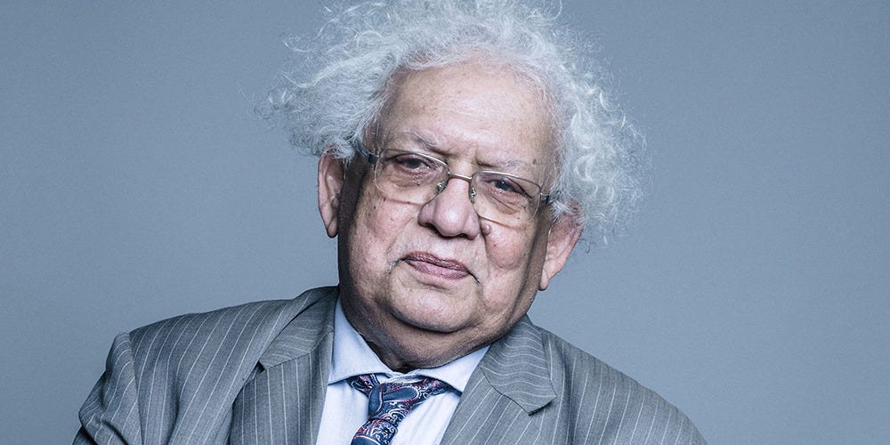 Meghnad Desai: mentor, 'Rebellious Lord', internationalist bridge-builder -  OMFIF