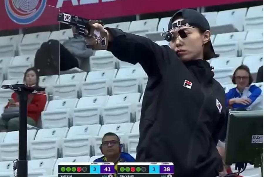 Kim Yeji, la tiradora olímpica de Corea del Sur es viral en las redes por  lo cool que se ve