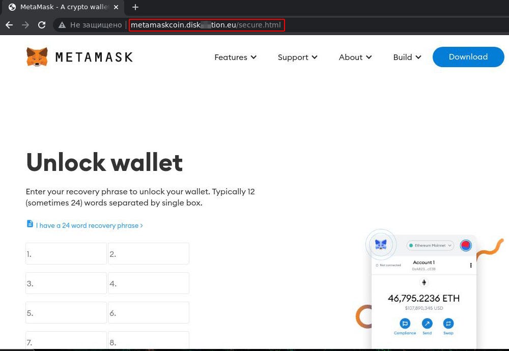 How to protect your MetaMask cryptowallet from scammers | Kaspersky  official blog