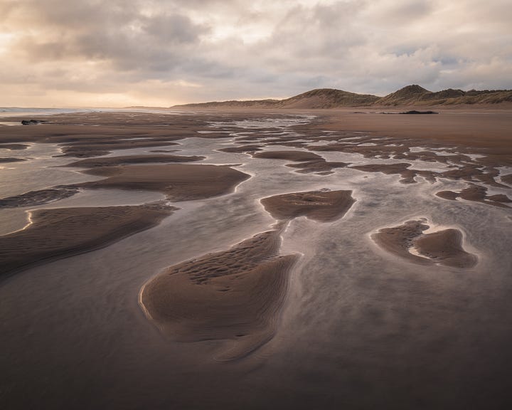 Creswell Beach, Northumberland