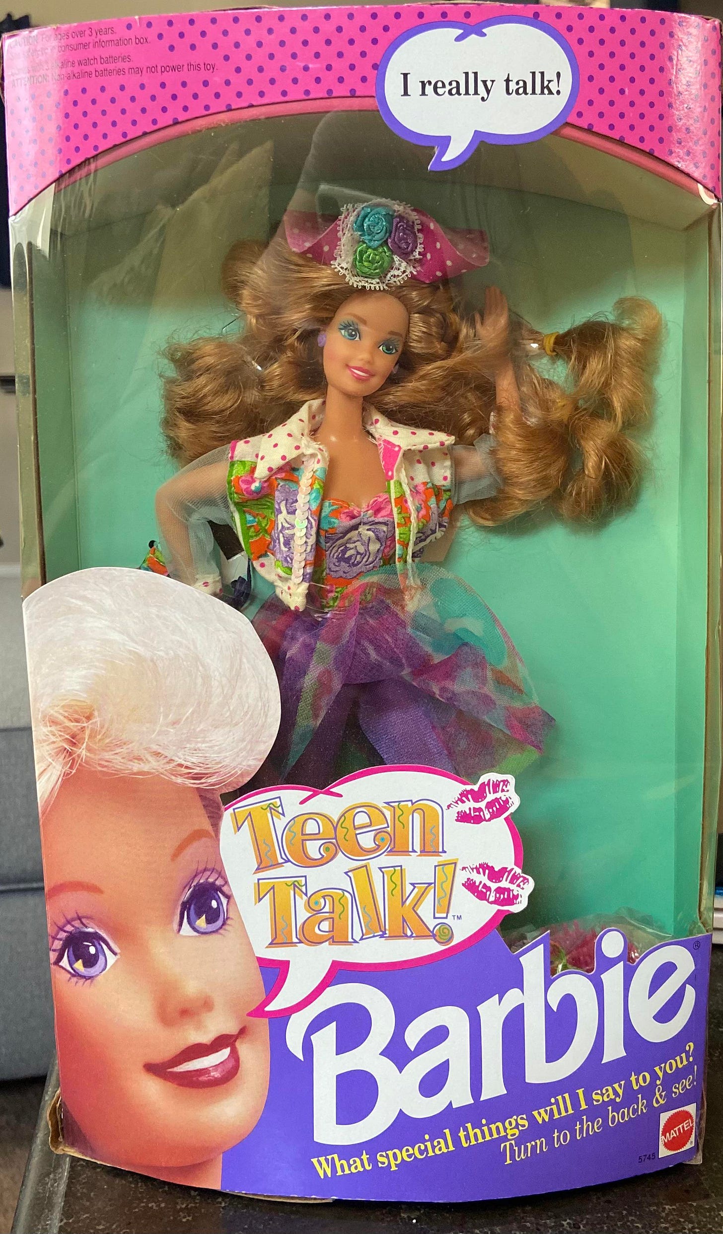 I've acquired this gem. Is there any way - short of taking her out of the  box - to find out if she is programmed with the famous math statement? : r/ Barbie