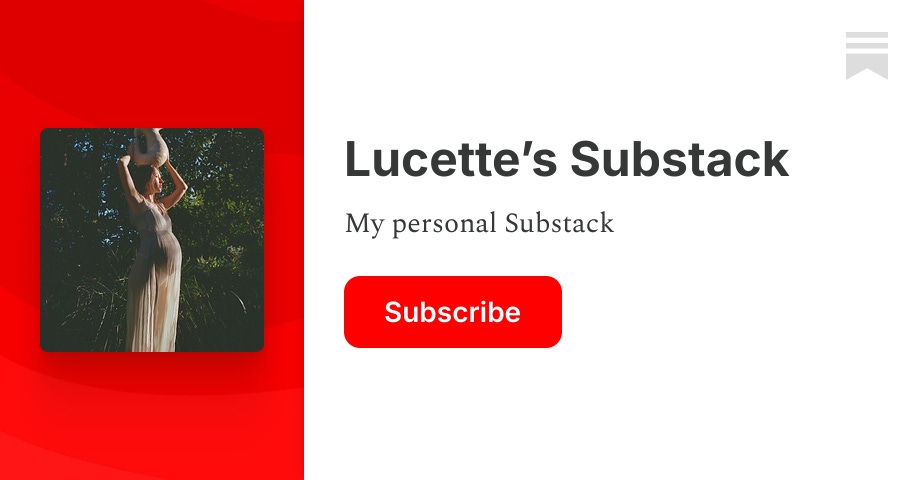 Lucette’s Substack | Lucette Romy | Substack