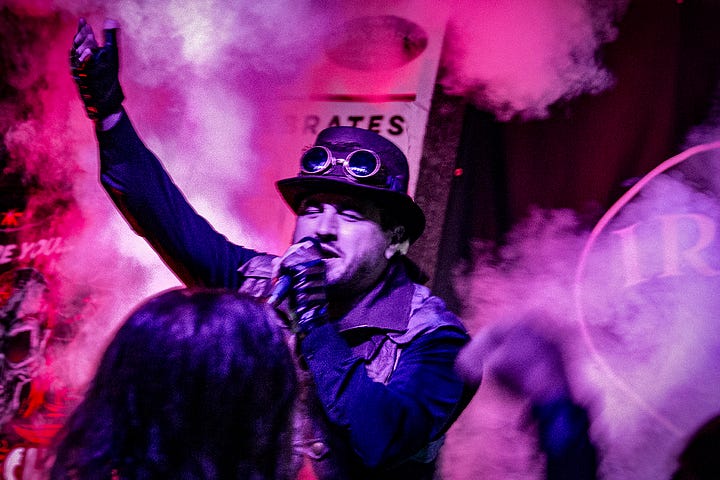 Special guests at Man the Machine