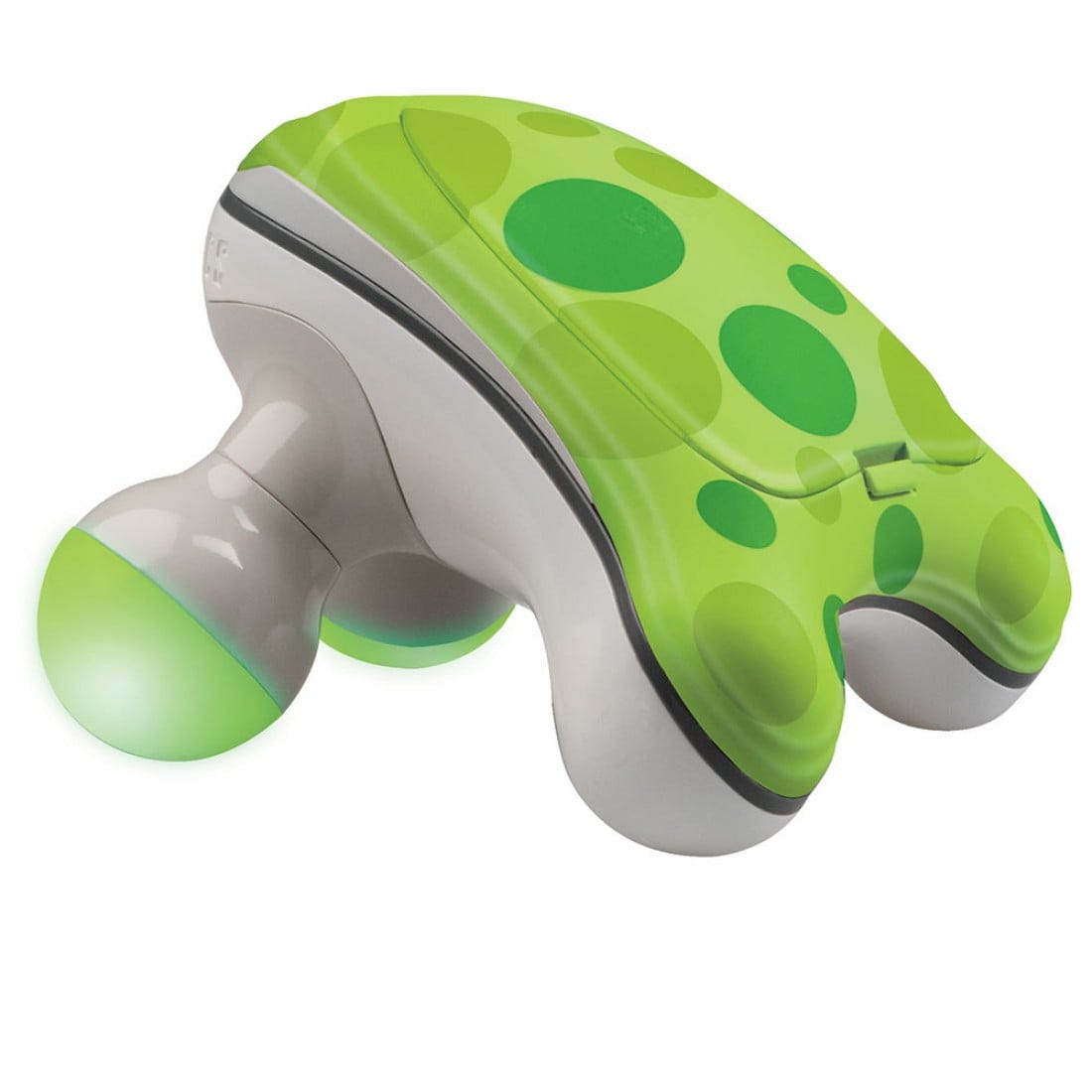 HoMedics Ribbit Mini Hand-Held Vibration Massager with Light Up Feet ...