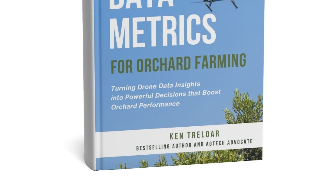 Kindle Preorders Open: Drone Data Metrics for Orchard Farming - Launching Nov 20th.