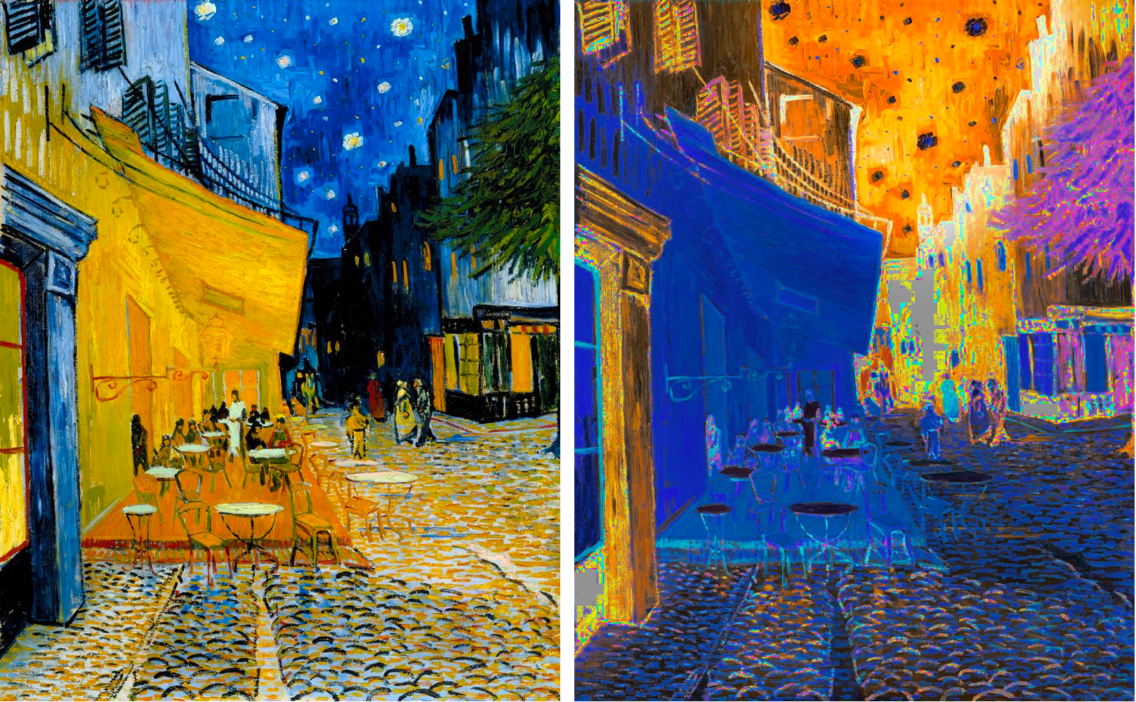 Art Analysis: Cafe Terrace at Night - by Elizabeth Edwards