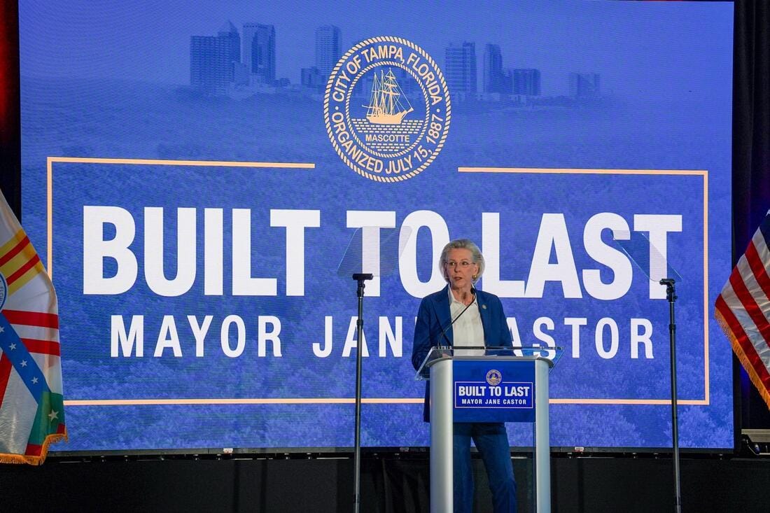 Tampa Mayor Jane Castor Final State of the City