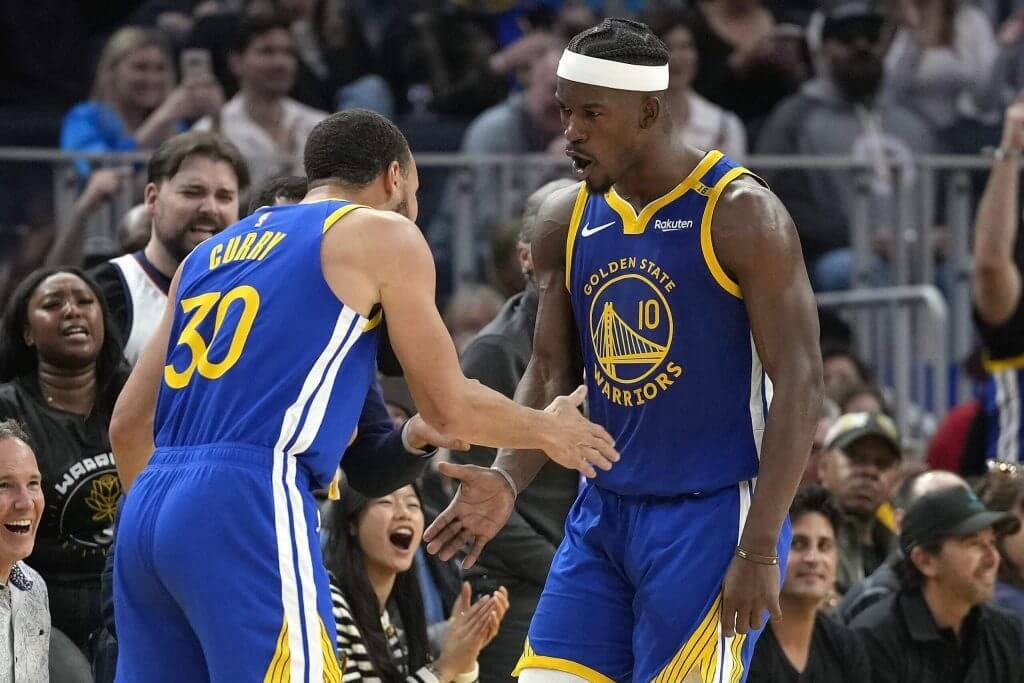 With Jimmy Butler, Warriors are 'totally different' in non-Steph Curry  minutes and thriving - The Athletic