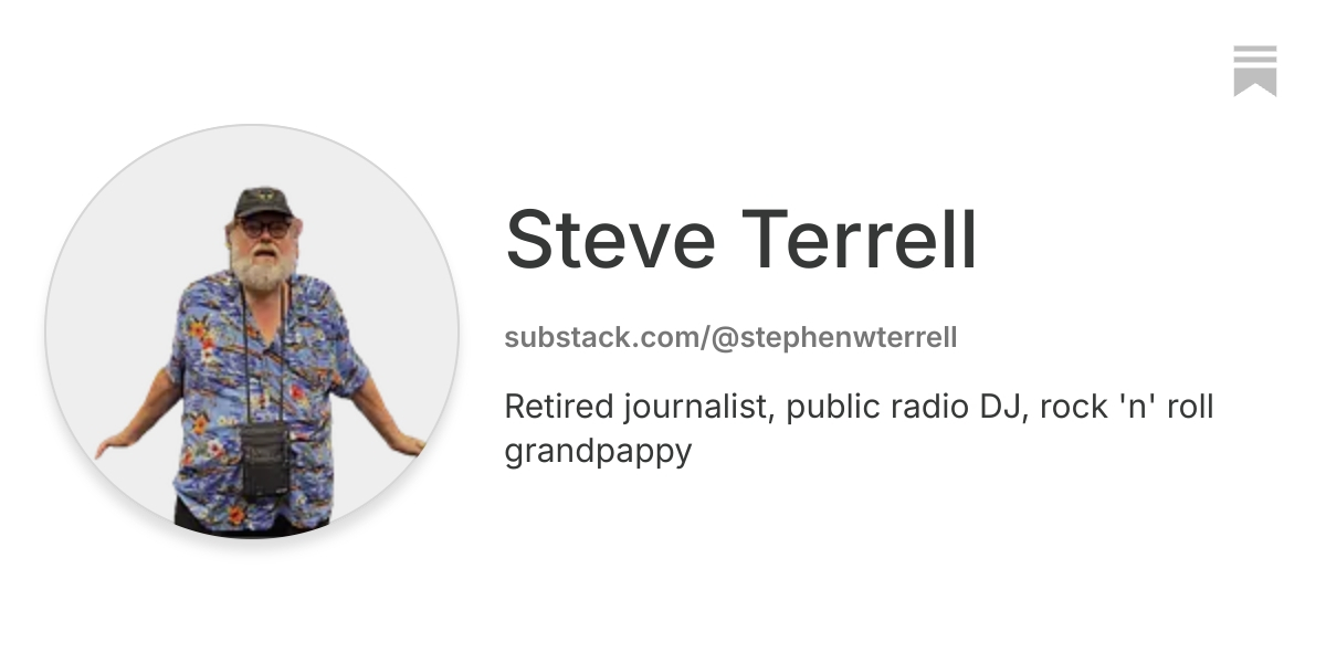 Steve Terrell | Substack