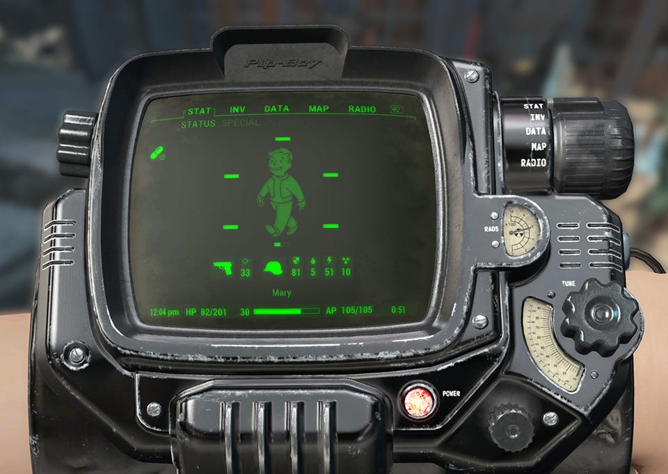 Black Metal Pip-Boy (Pipboy) at Fallout 4 Nexus - Mods and community