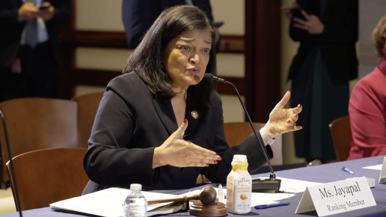 Jayapal calls for reparations for illegal immigrants