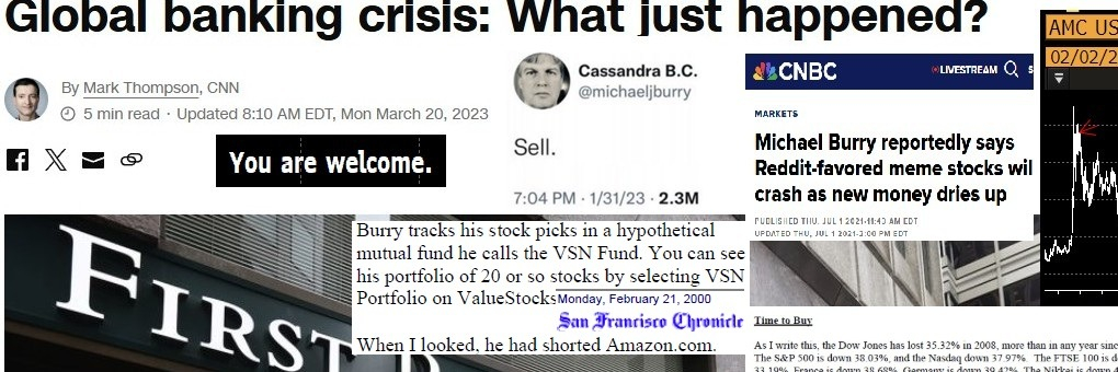 Michael Burry | Substack