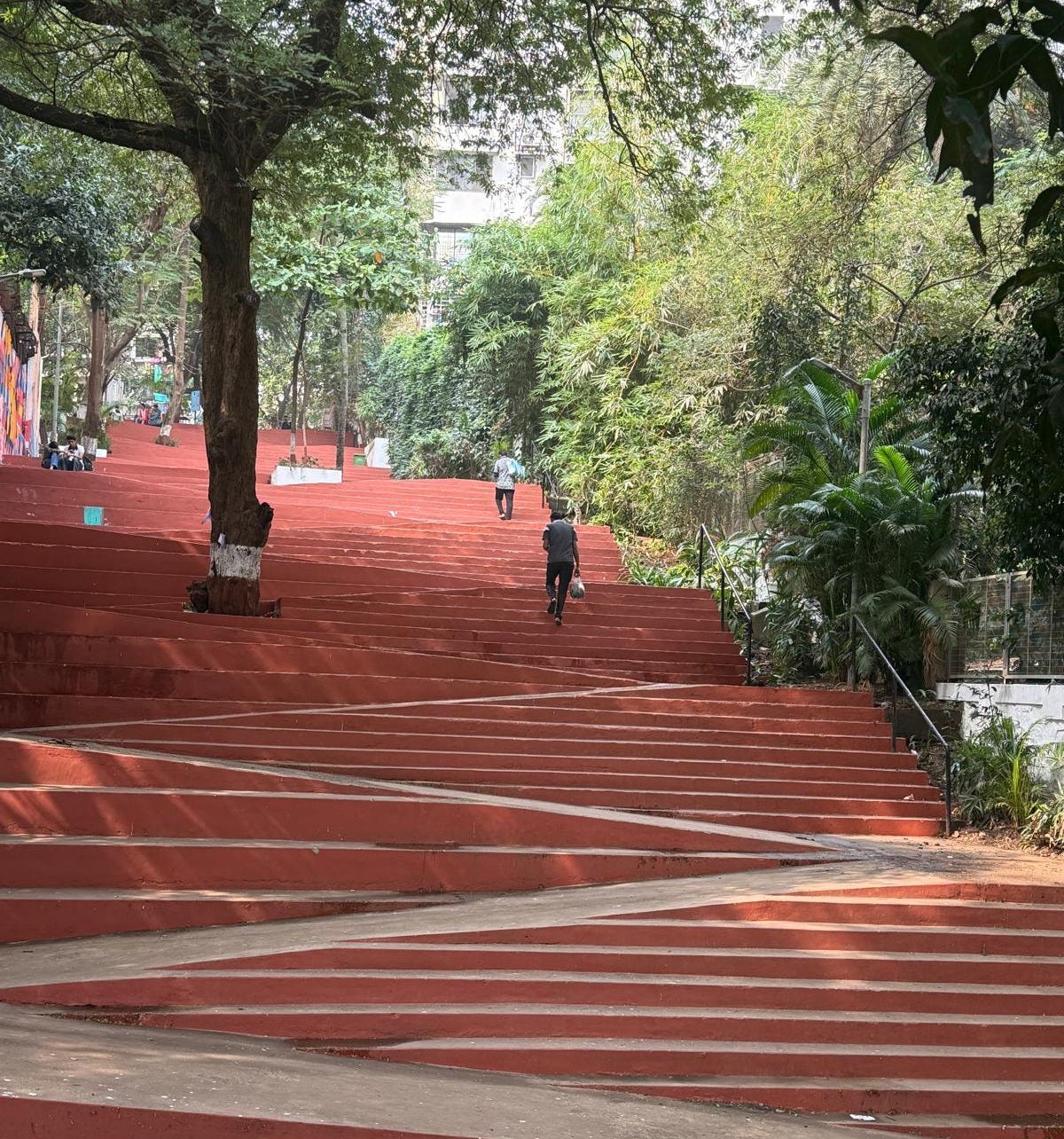 The stairs to Mount Mary The stairs to Mount Mary