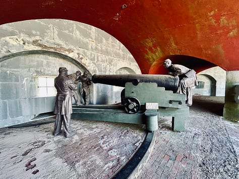 fort, building, interior