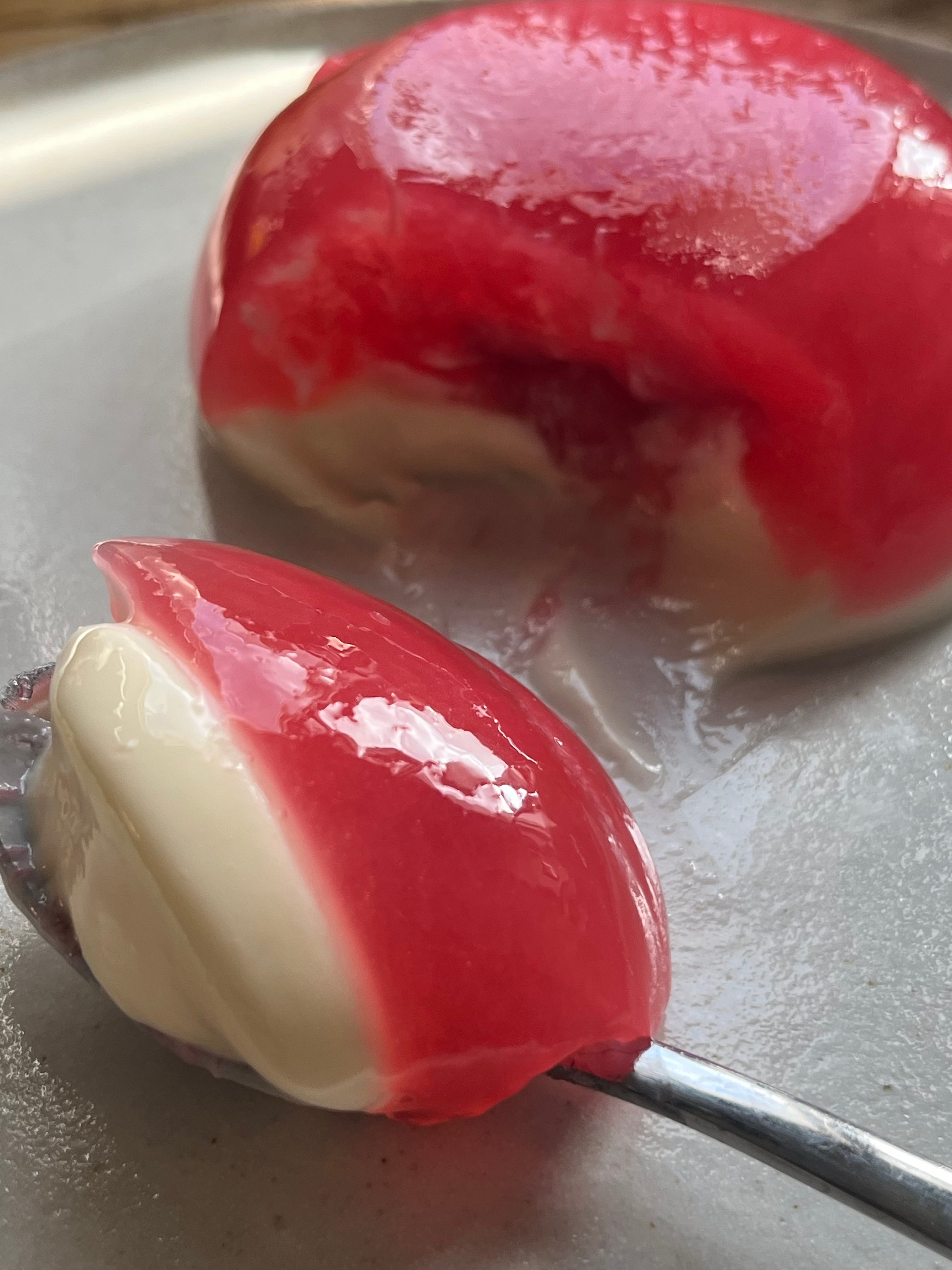 KP+: Buttermilk panna cotta and jelly - by Nicola Lamb