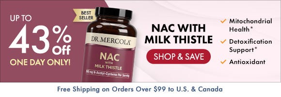 Get up to 43% Off on NAC with Milk Thistle