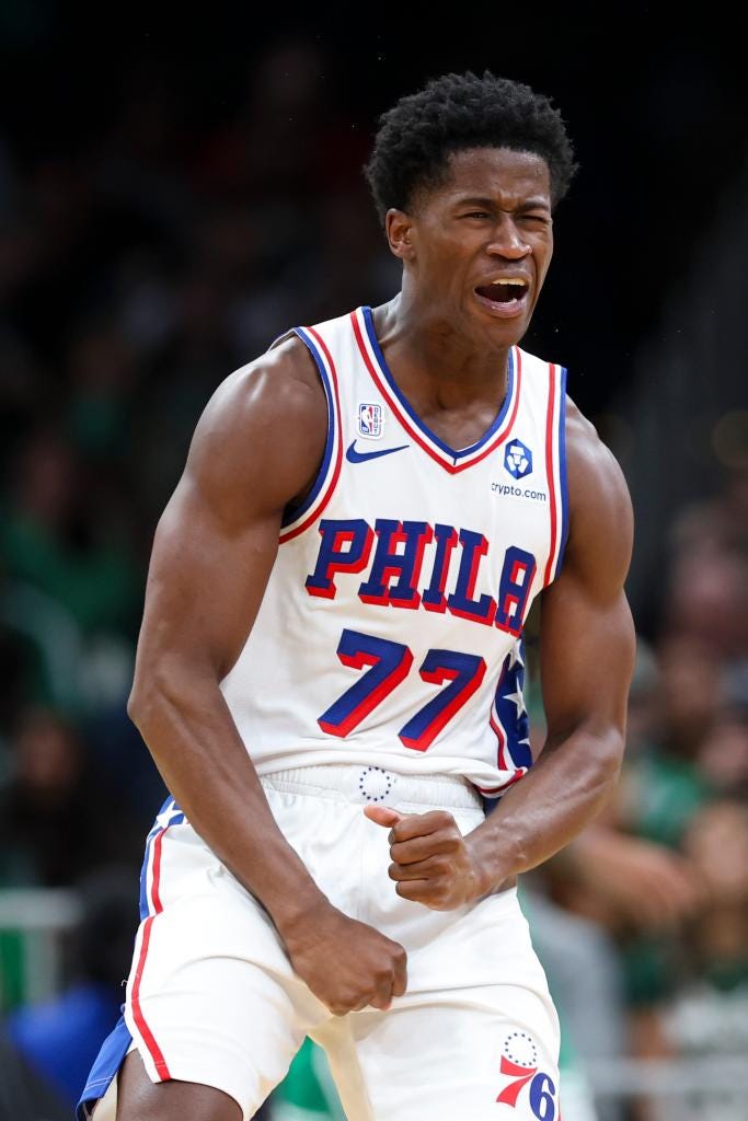 Rookie VJ Edgecombe's historic 76ers debut puts him in rarefied air