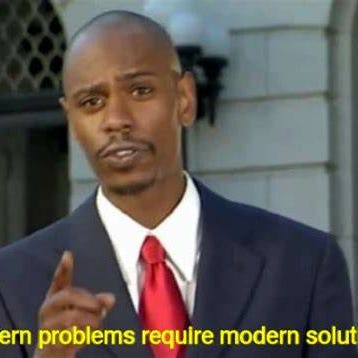 Artwork for Modern Problems that Require Modern Solutiuons