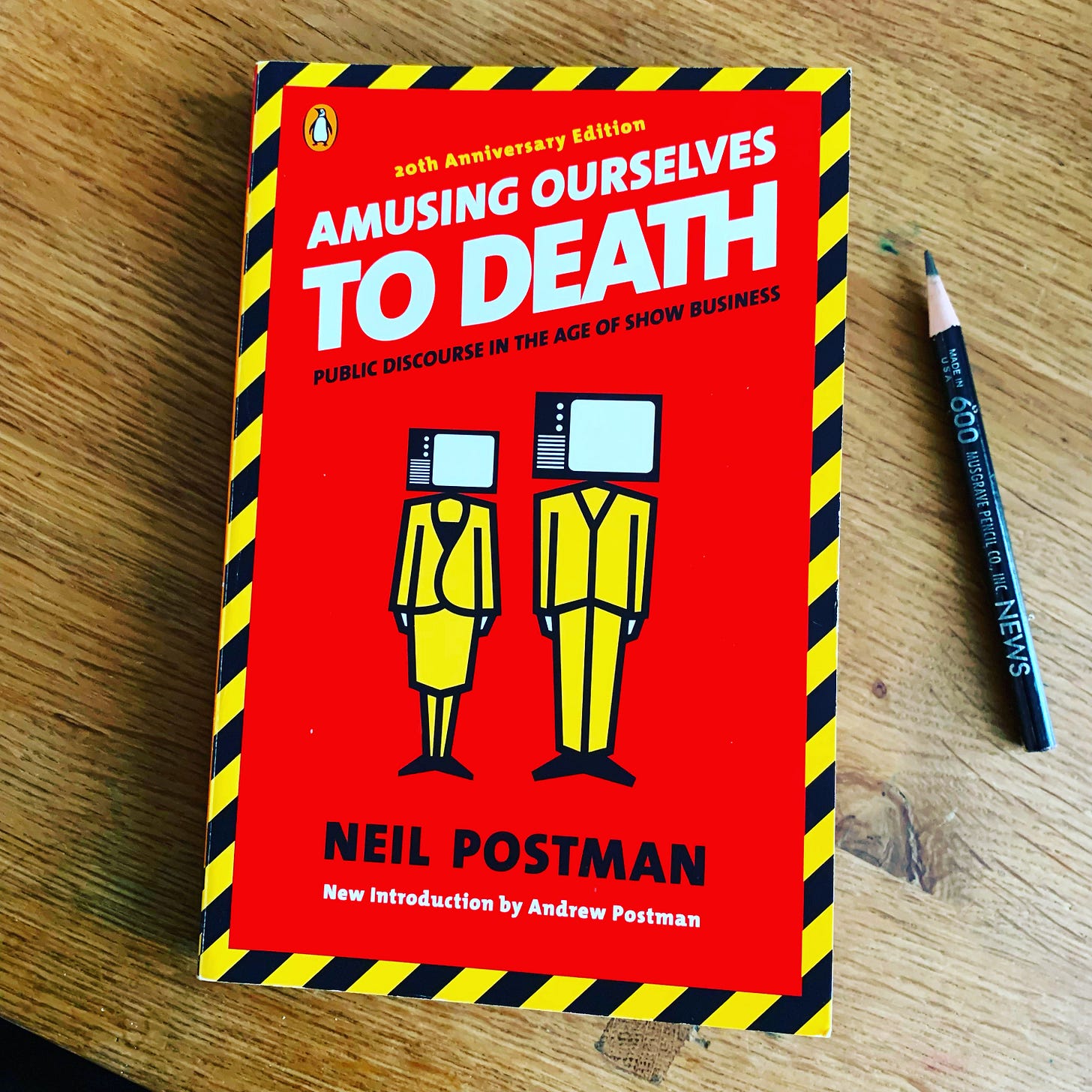 Amusing Ourselves To Death - Austin Kleon