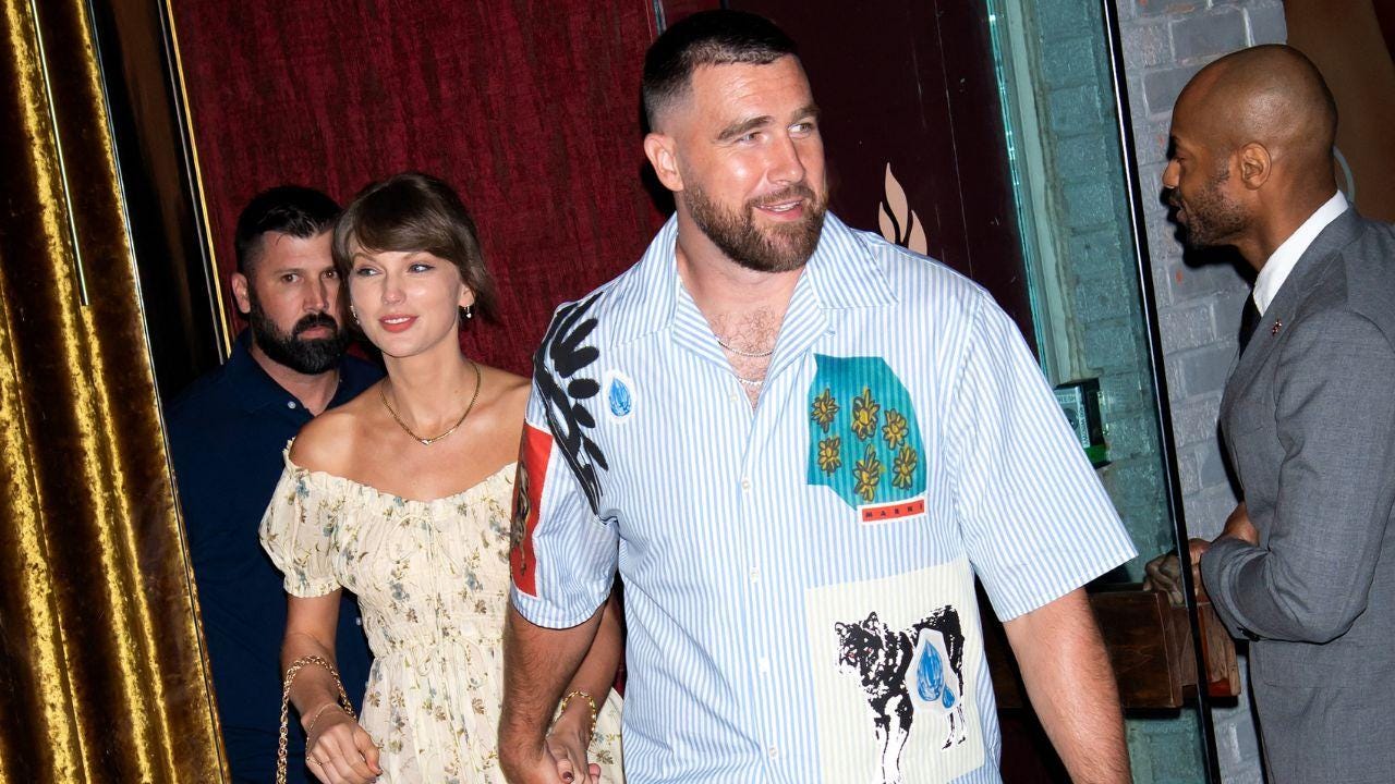 Photo of Taylor Swift and Travis Kelce