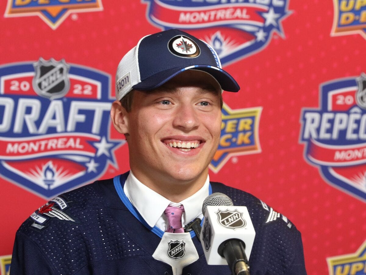 Rutger McGroarty Winnipeg Jets 2022 Draft Rutger McGroarty Winnipeg Jets 2022 Draft