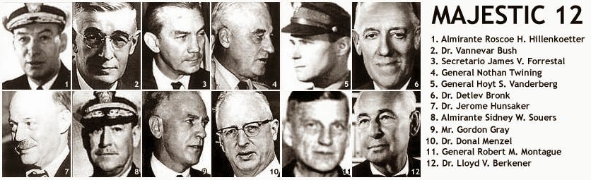 ATLANTEAN GARDENS: MAJESTIC 12 (MJ-12) and the Secret Space Program