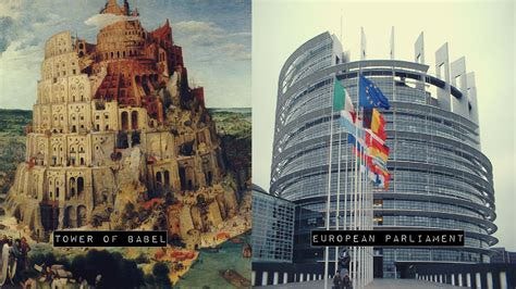 Tower Of Babel, European Union, Collage, Architecture Hd Wallpaper