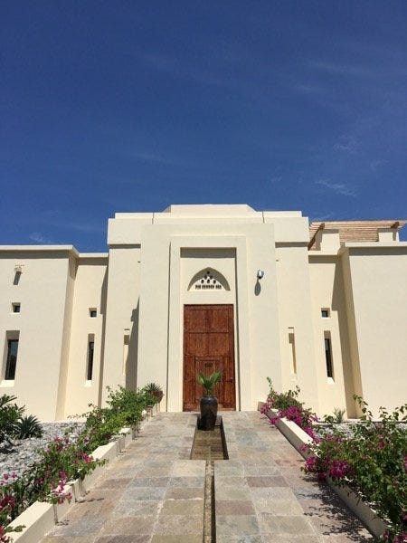 Short Break Al Bustan Palace Muscat Arabian Notes 2016 10