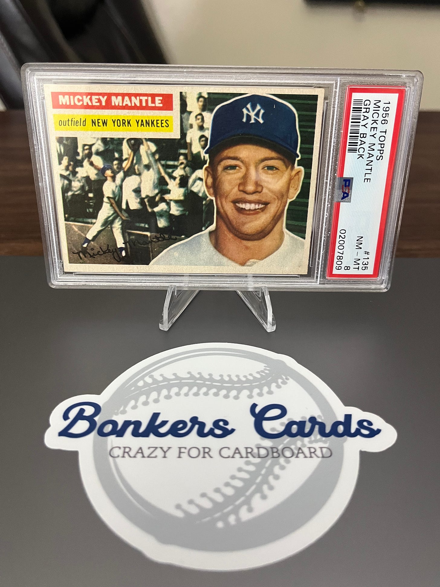 mickey mantle graded baseball cards Amazon.com: Mickey Mantle PSA GRADED 5 (Baseball Card) 1967 Topps main image 0