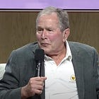 George W. Bush Slithers Out Of Texas Underbrush To Remind Us War Is Awesome, Let's Have More