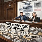 The 40,000 Files Nobody Read